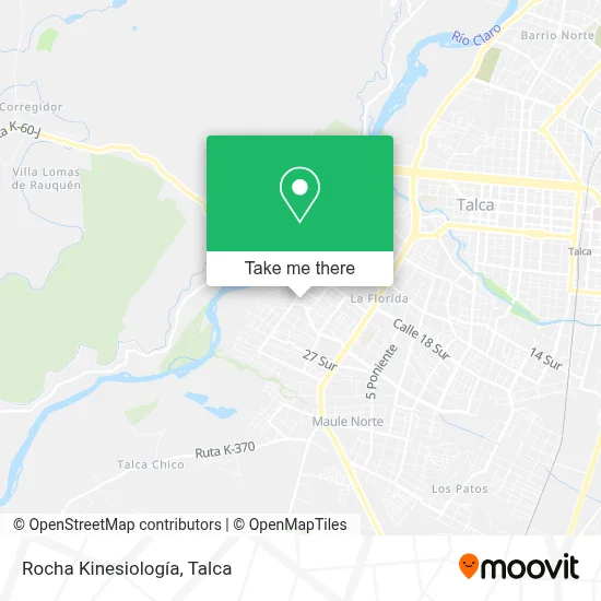 Rocha Kinesiología map