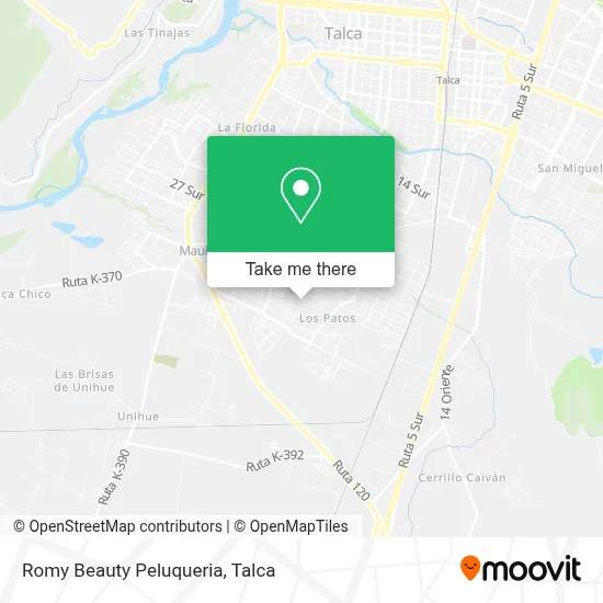 Romy Beauty Peluqueria map