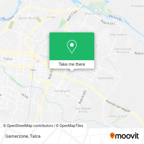 Gamerzone map