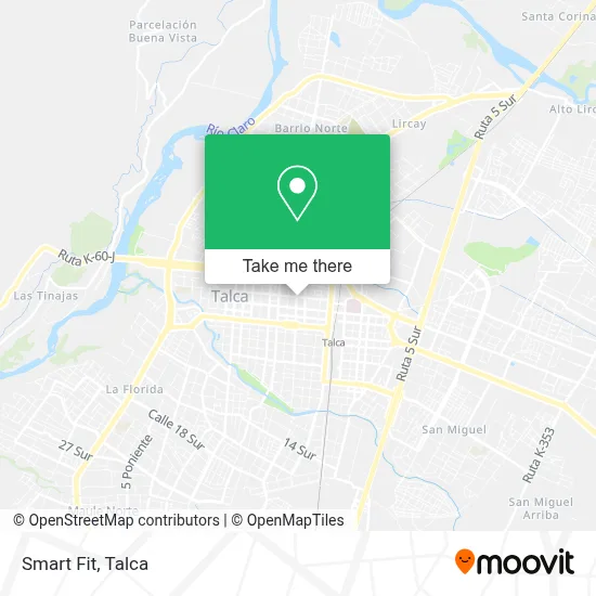 Smart Fit map