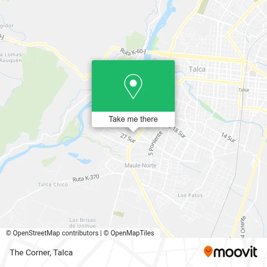 The Corner map