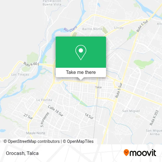 Orocash map