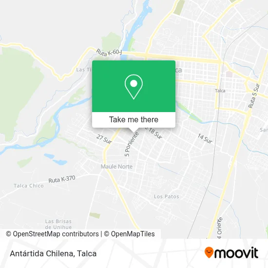 Antártida Chilena map