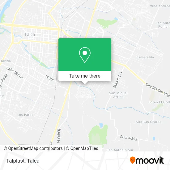 Talplast map