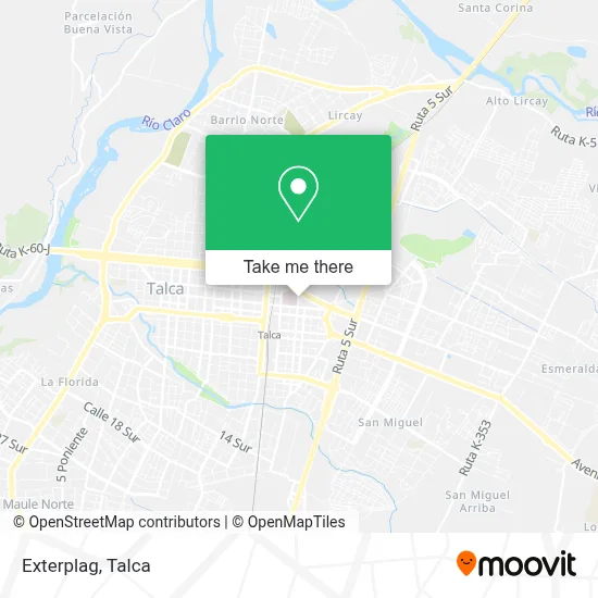 Exterplag map