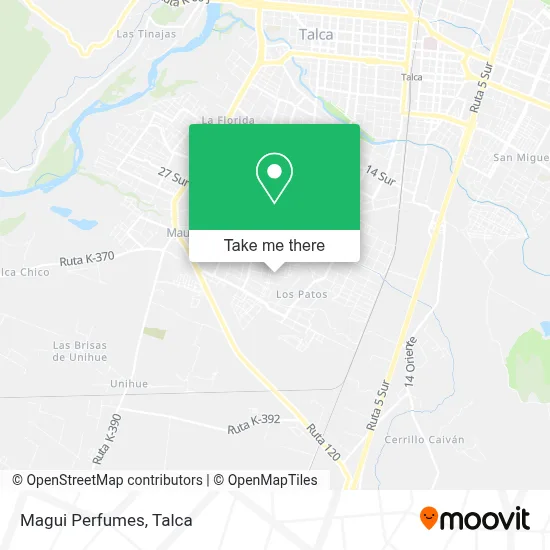 Magui Perfumes map