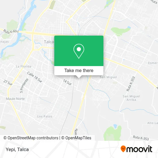 Yepi map