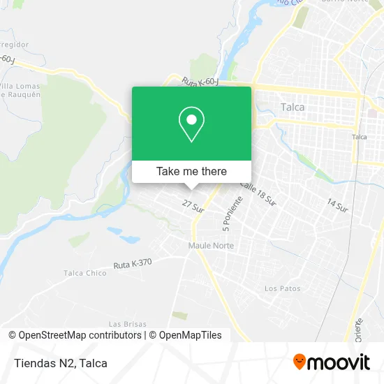 Tiendas N2 map