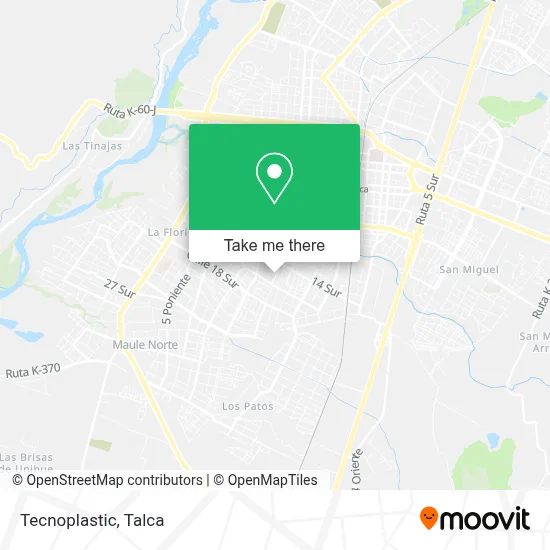 Tecnoplastic map