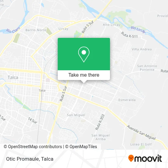 Otic Promaule map