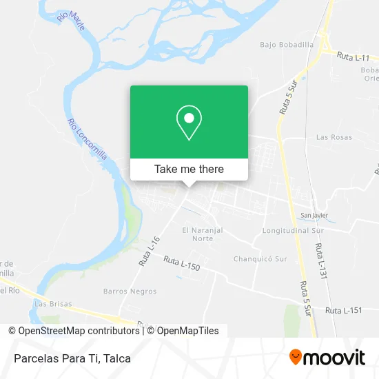 Parcelas Para Ti map