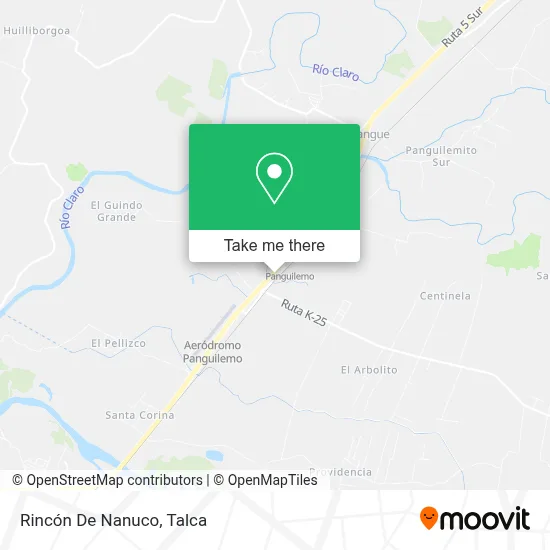Rincón De Nanuco map