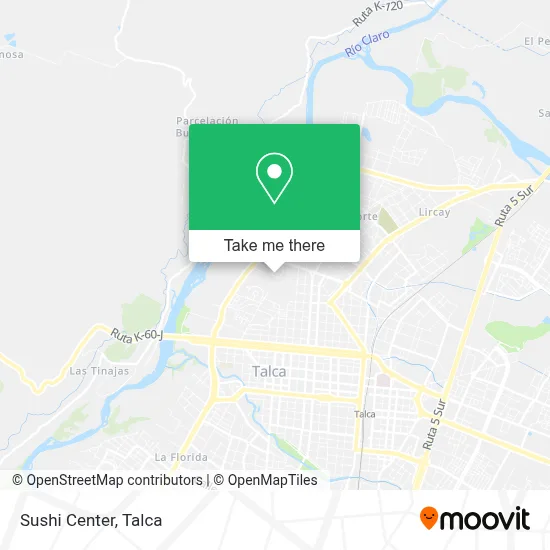 Sushi Center map