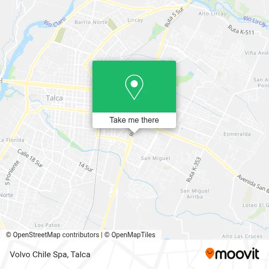 Volvo Chile Spa map