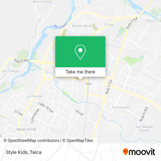 Style Kids map