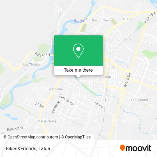 Bikes&Friends map