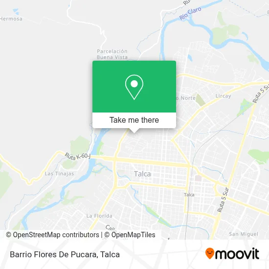 Barrio Flores De Pucara map