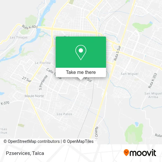 Pzservices map