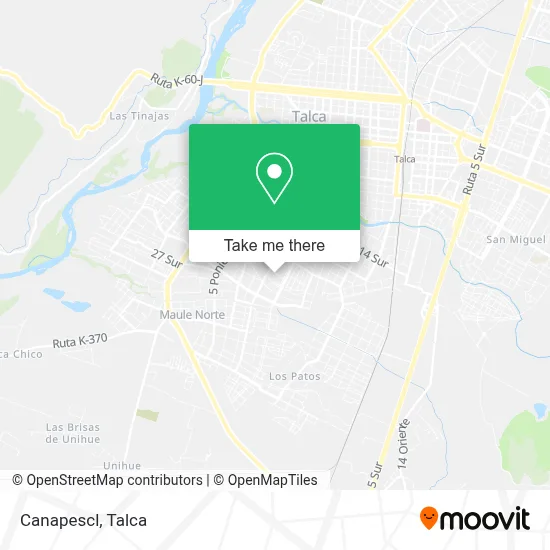 Canapescl map