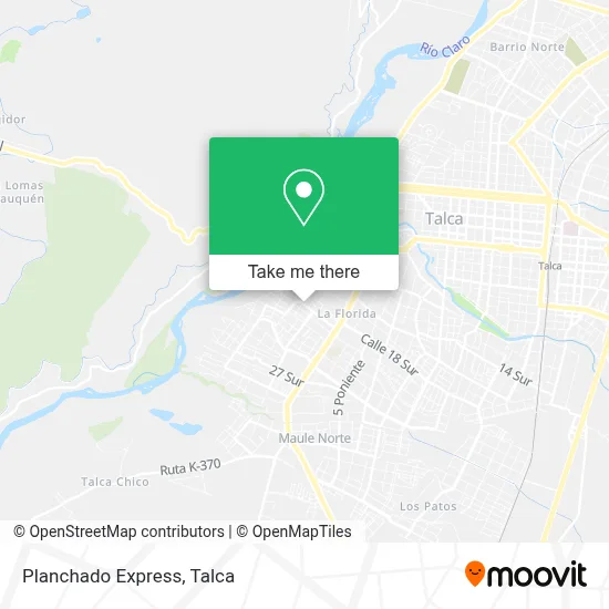 Planchado Express map