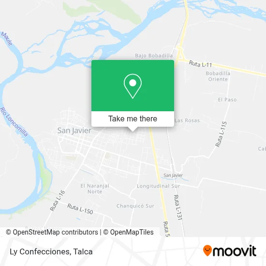 Ly Confecciones map