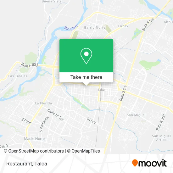 Restaurante map
