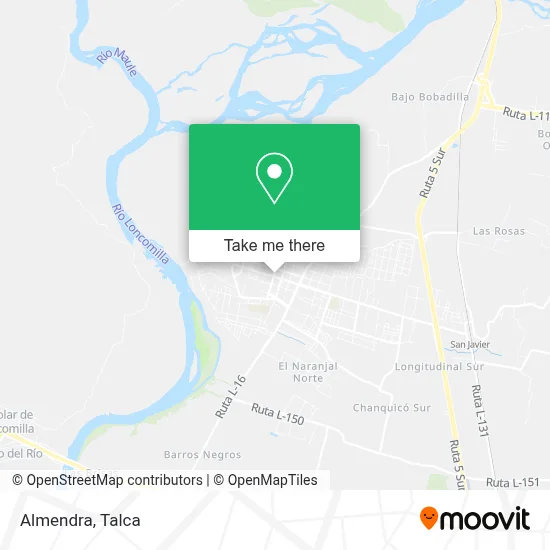 Almendra map