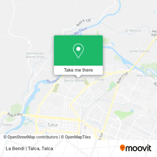 La Bendi | Talca map