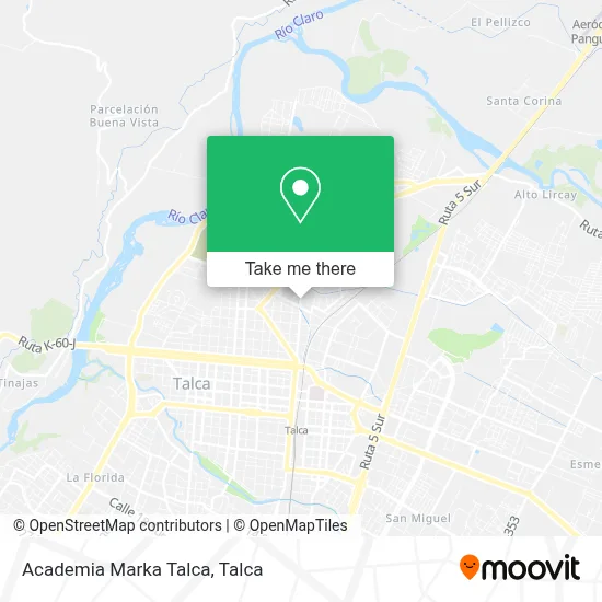 Academia Marka Talca map