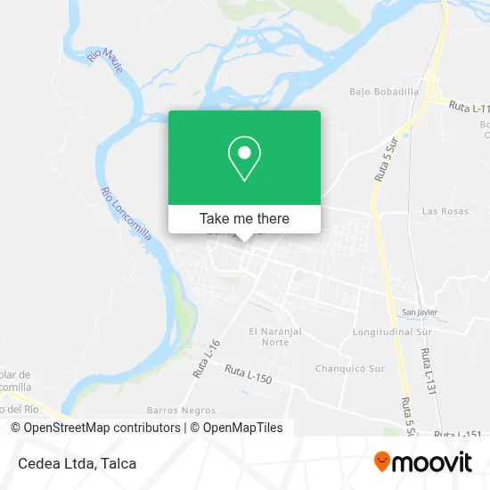 Cedea Ltda map