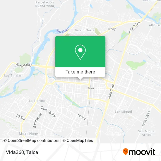 Vida360 map