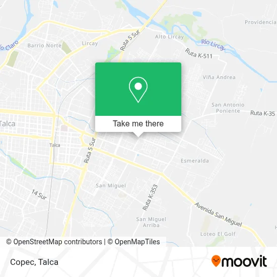 Copec map