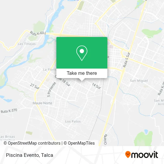 Piscina Evento map