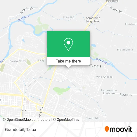 Grandetail map