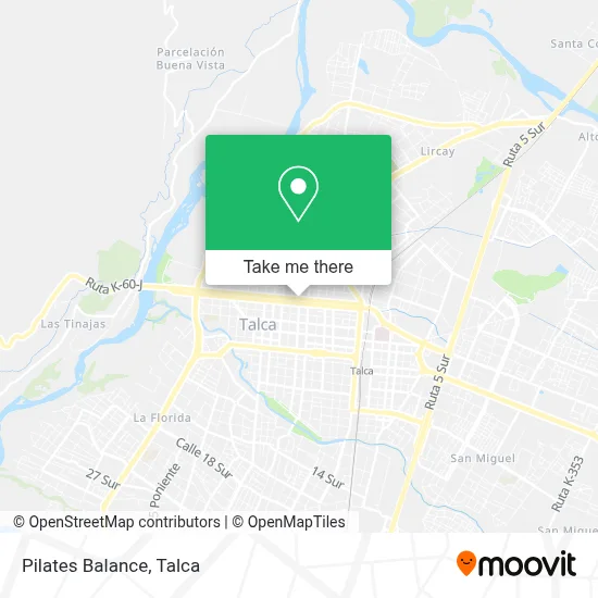 Pilates Balance map