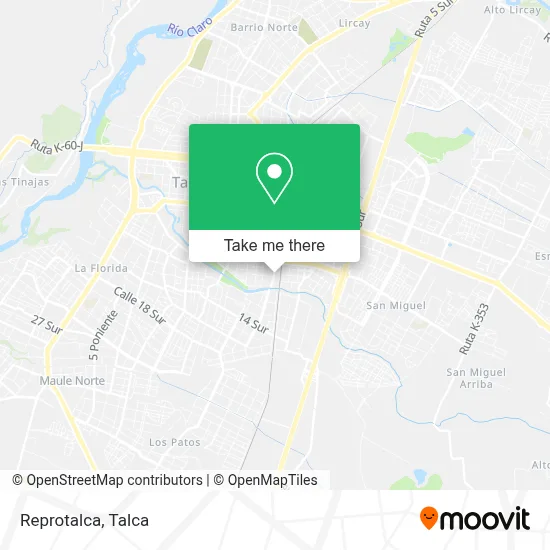 Reprotalca map