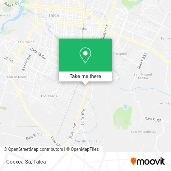 Coexca Sa map