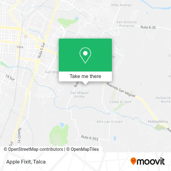 Apple Fixit map