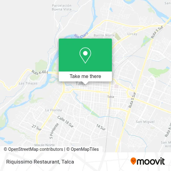 Riquissimo Restaurant map
