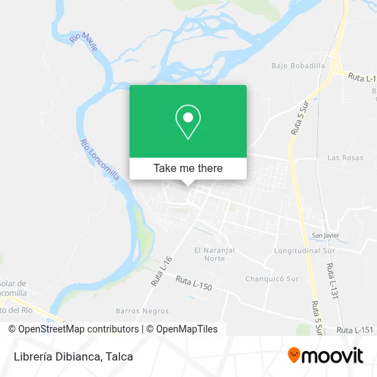 Librería Dibianca map