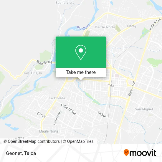 Geonet map