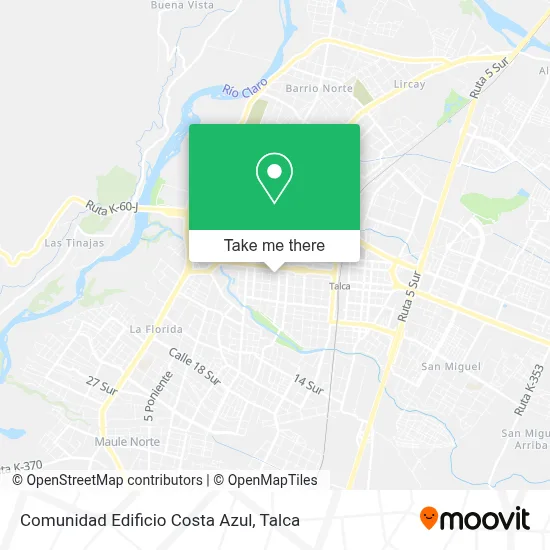 Comunidad Edificio Costa Azul map