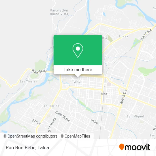 Run Run Bebe map