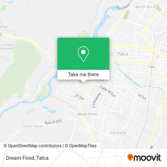 Dream Food map
