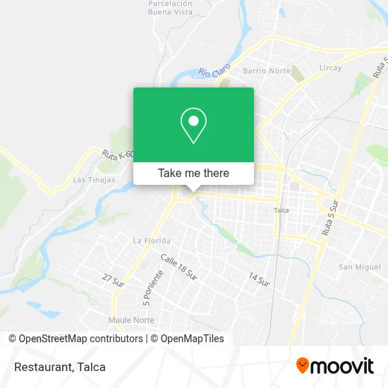 Restaurante map