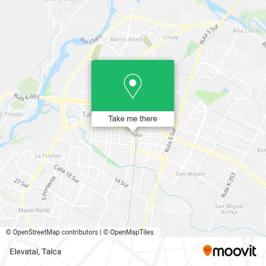 Elevatal map