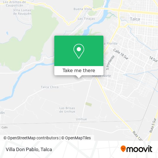 Mapa de Villa Don Pablo
