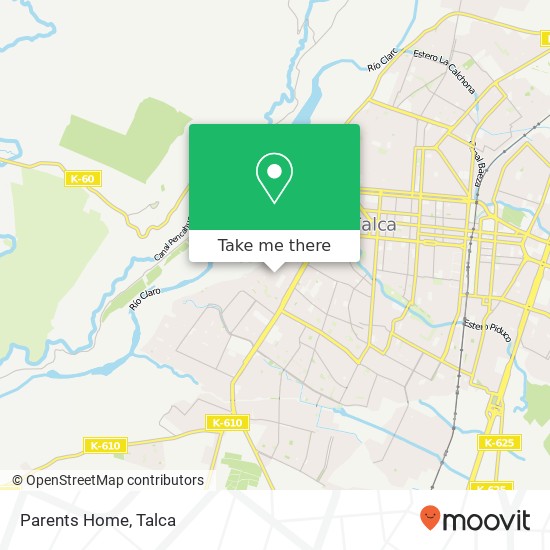 Parents Home map