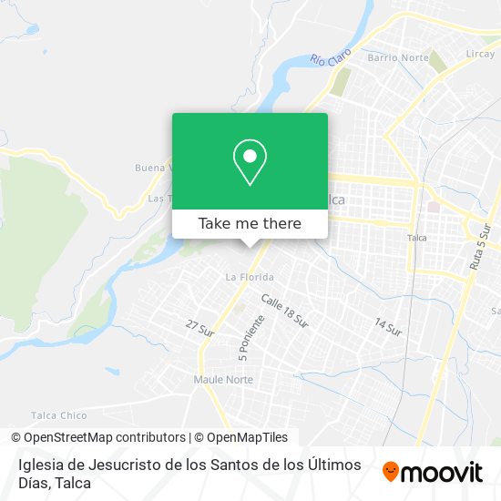 Iglesia de Jesucristo de los Santos de los Últimos Días map