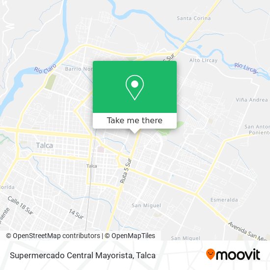 Supermercado Central Mayorista map